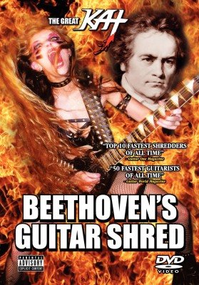 The Great Kat Beethovens Guitar Shred DVD