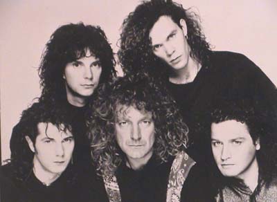 Robert Plant band with Chris Blackwell