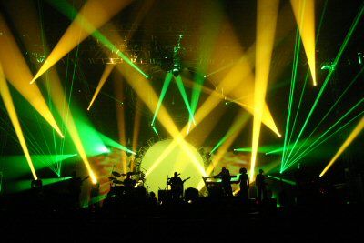 The Australian Pink Floyd Show lights