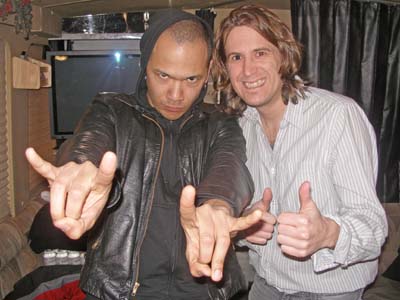Danko Jones and Jason Saulnier