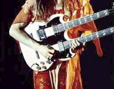 Steve Howe double neck guitar