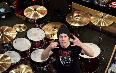 Tyler Reiner Caym drummer