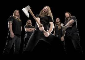 Amon Amarth band axe photo