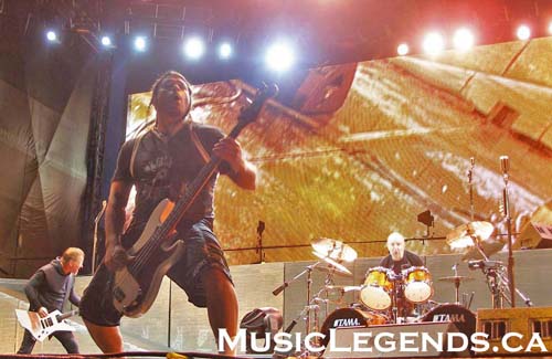 Metallica Halifax Rob Trujillo