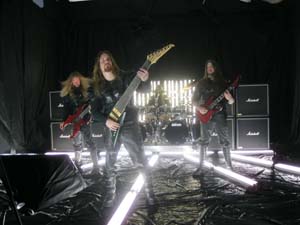 Amon band video shoot