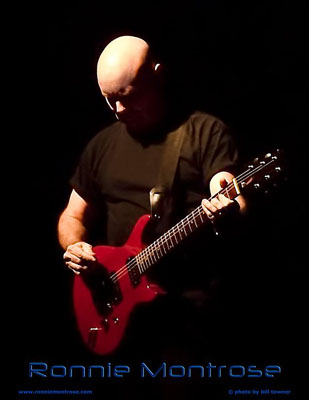 Ronnie Montrose red guitar