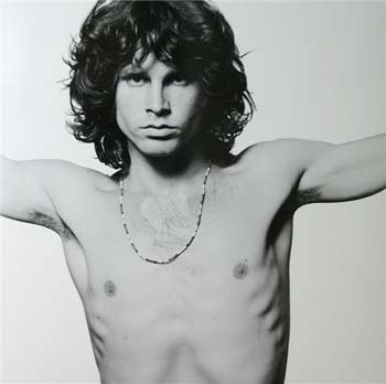 Jim Morrison 1967 no shirt