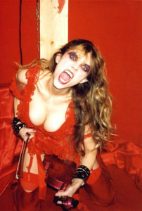 The Great Kat red nylons
