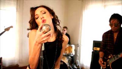 Amber Martinez singing