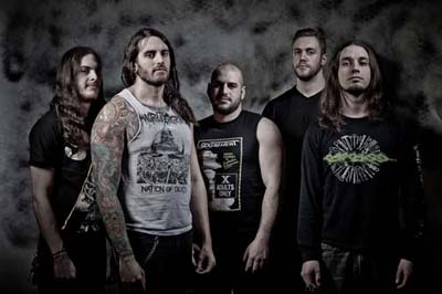 Job For A Cowboy band 2012