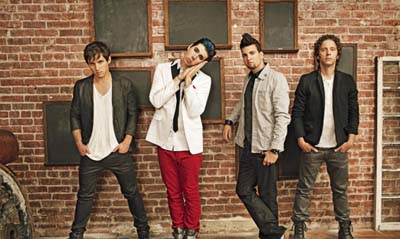 Marianas Trench band 2012