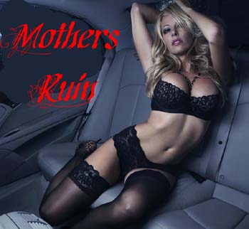 Mothers Ruin blonde in nylons