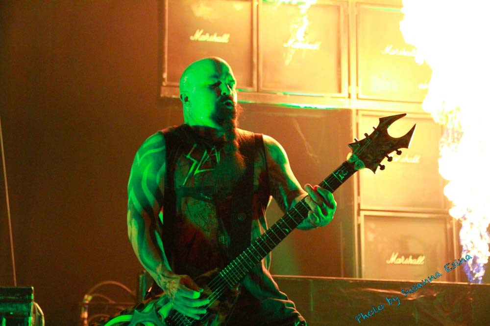 Slayer Kerry King Mayhem Festival bc rich