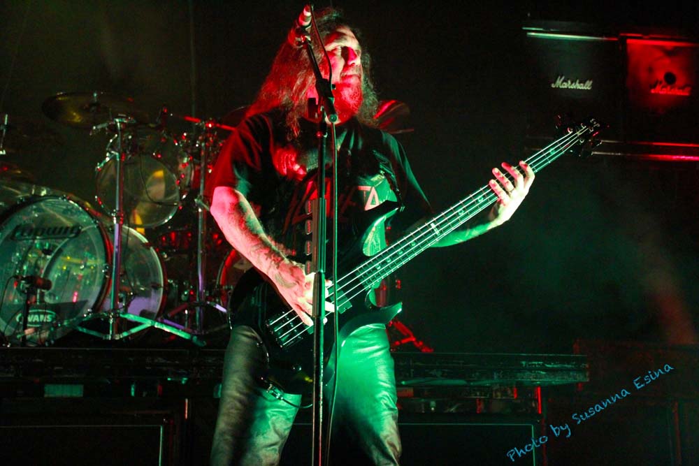 Slayer Tom Araya Mayhem Festival esp bass