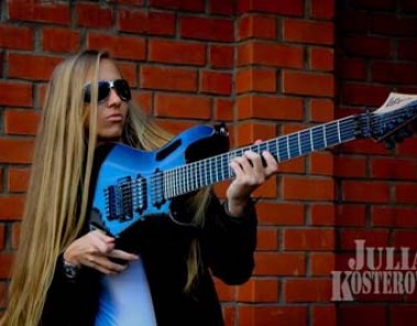 Julia Kosterova Progressive Rock and Metal Guitarist (2012 Interview)