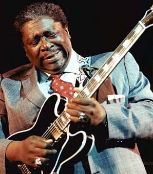 B.B. King black guitar