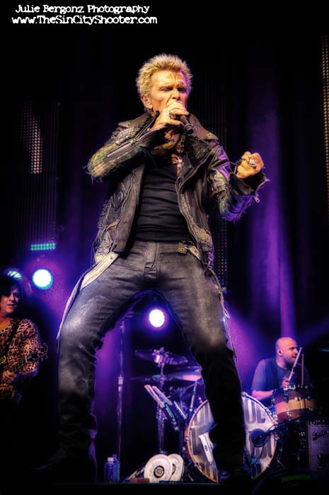 Billy Idol Live with drummer