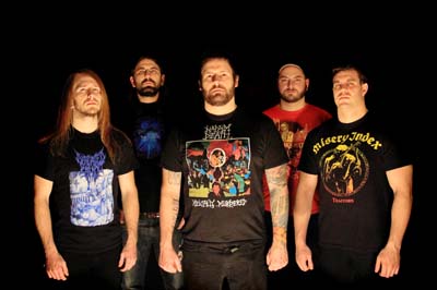 The Black Dahlia Murder band 2013