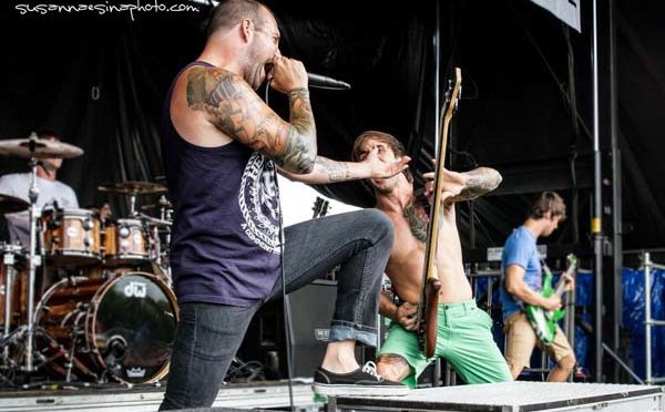 August Burns Red Warped Tour Mansfield, MA 2013-07-11