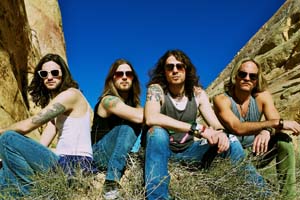 One Bad Son band outside