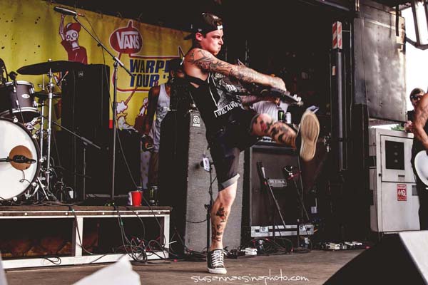 The Amity Affliction Warped Tour