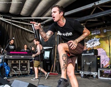The Amity Affliction Warped Tour Mansfield, MA 2013-07-11