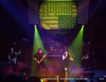 Hatriot live Steve Souza