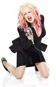 Cyndi Lauper nylons singing