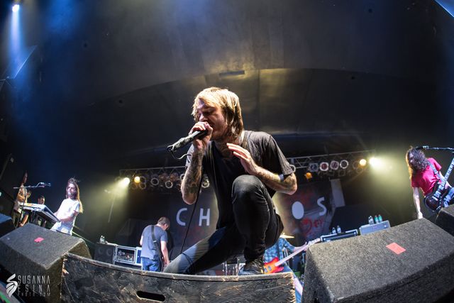 chiodos craig owens live Hartford singing
