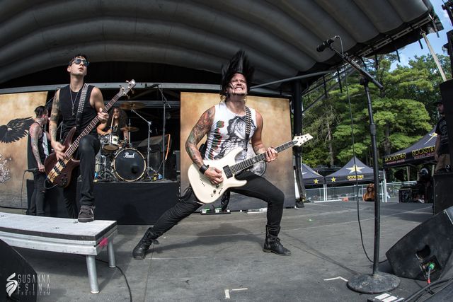 Escape the Fate bassist and guitarist Uproar Festival