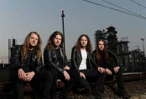 Airbourne Interview 2013 band photo