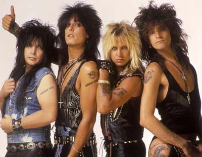 Motley Crue in 1987
