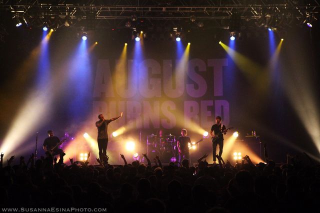August Burns Red House of Blues Boston band