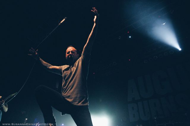august burns red frontman boston live