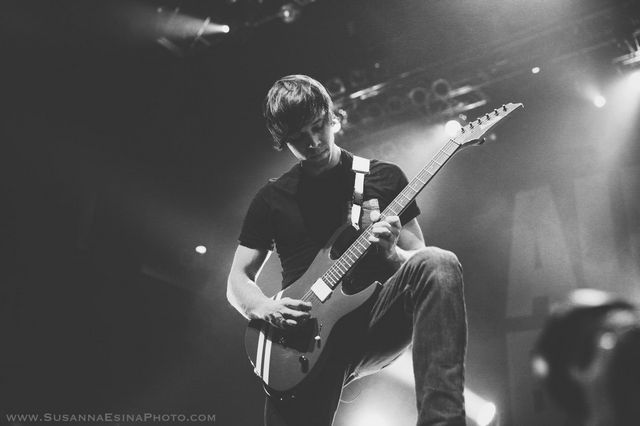 August Burns Red guitarist live boston