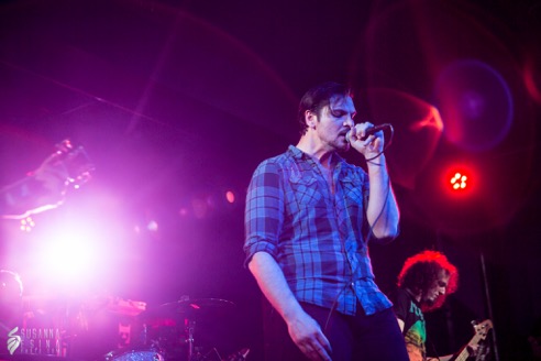 Adelitas Way in blue shirt