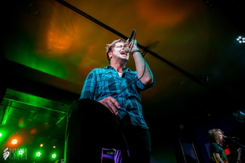 Adelitas Way singer live on stage