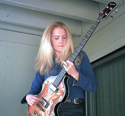 Keri Walsh on bass