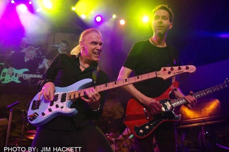Billy Sheehan and Paul Gilbert