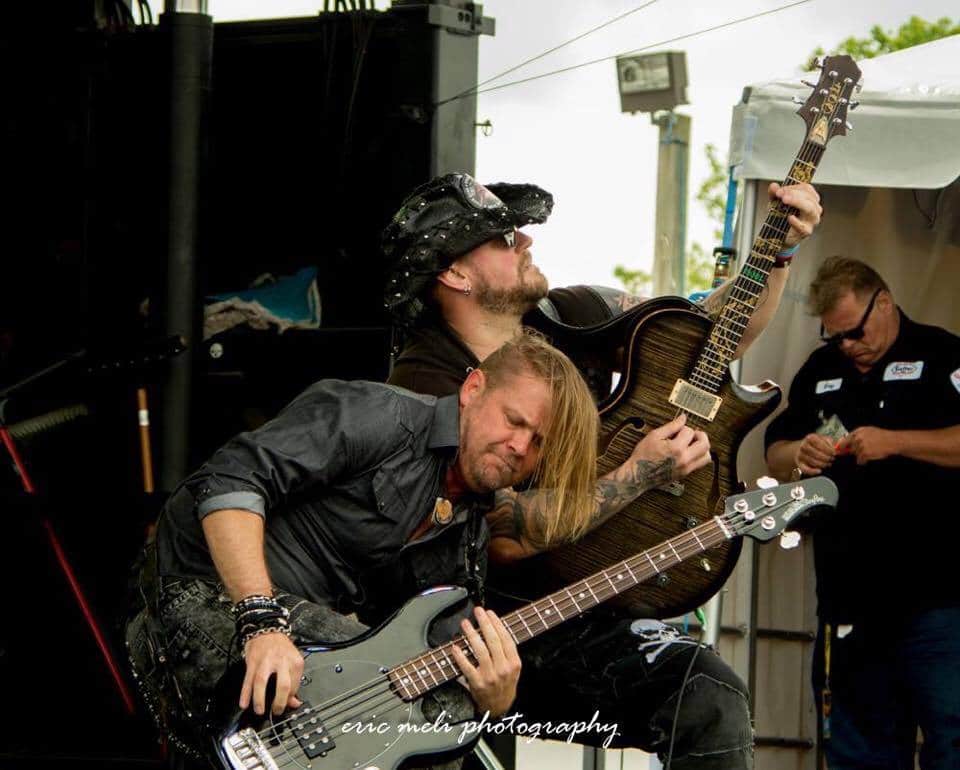 bass player for Saving Abel and Tantric