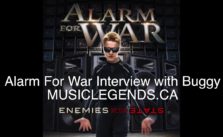 Interview with ALARM FOR WAR’s Buggy, November 2017