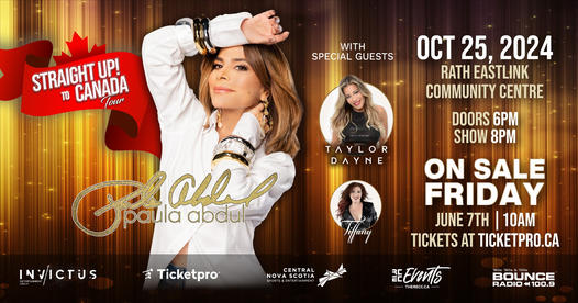 Paula Abdul, Taylor Dayne & Tiffany coming to Truro