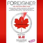 Foreigner Halifax 2025 promo